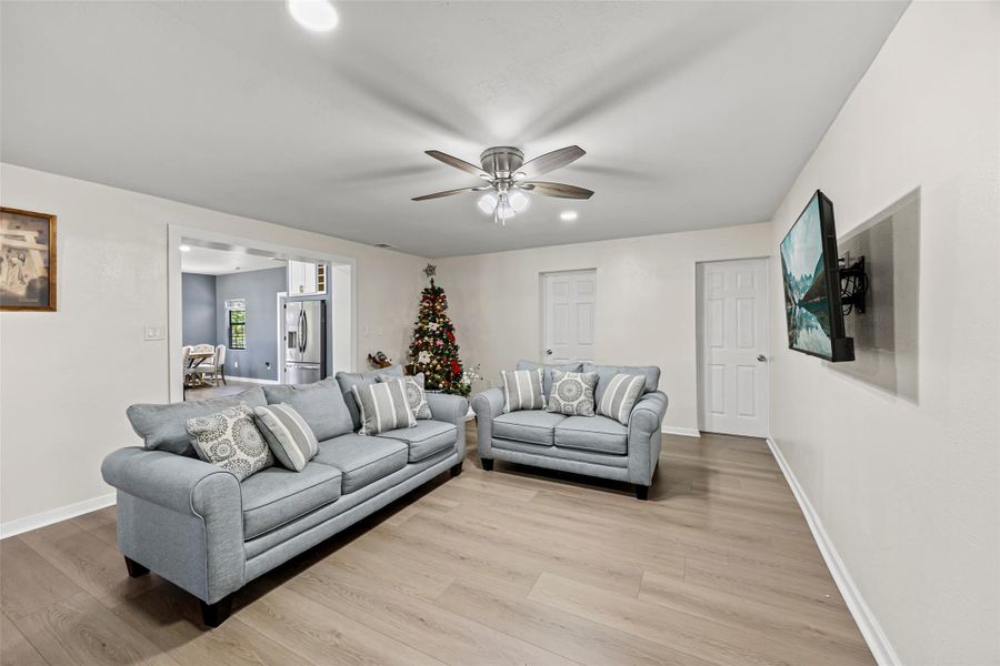 Furnished interior view inside a new home in , Splendora (Image 10). Furnished interior view inside a new home in , Splendora (Image 10).