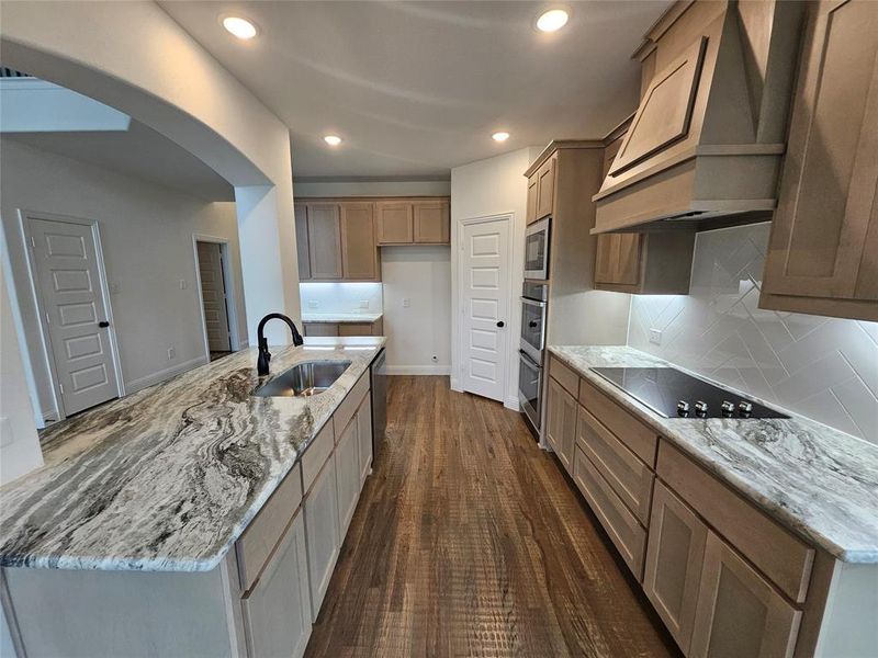 Furnished interior view inside a new home in Trails of Trenton, Trenton (Image 7). Furnished interior view inside a new home in Trails of Trenton, Trenton (Image 7).
