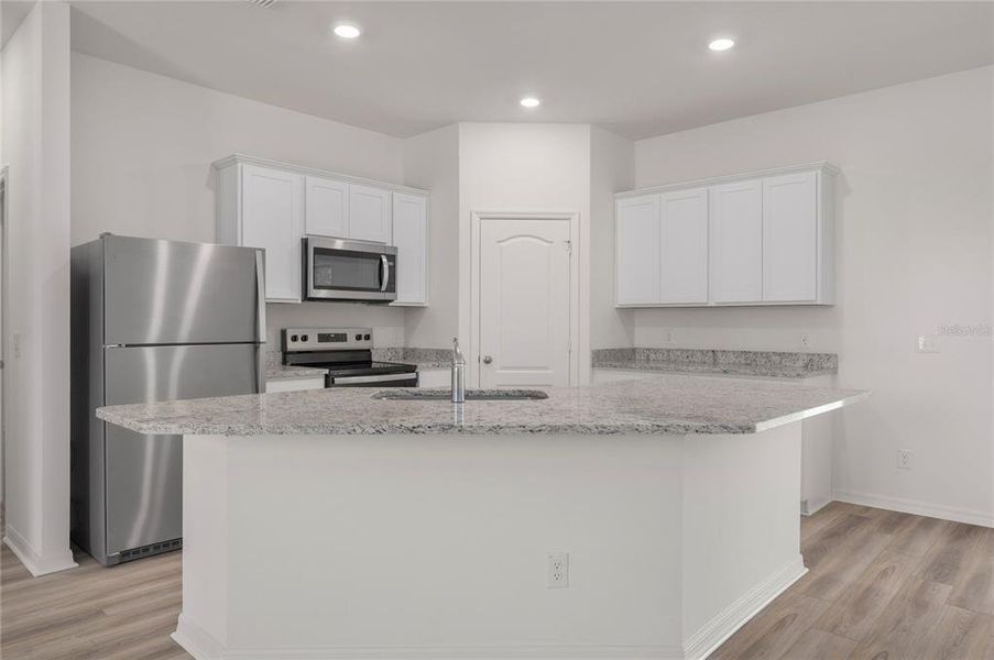 Furnished interior view inside a new home in Poinciana, Poinciana (Image 6).