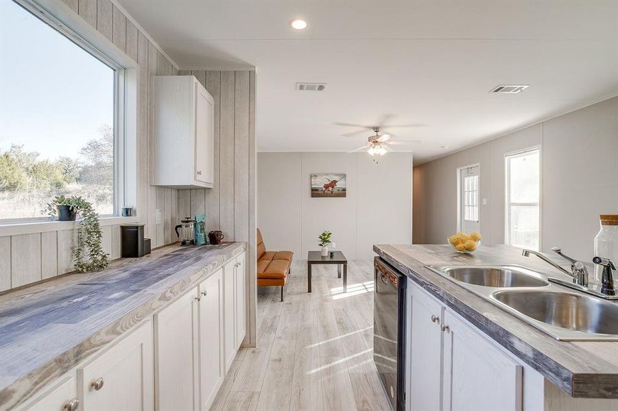 Furnished interior view inside a new home in , Granbury (Image 30). Furnished interior view inside a new home in , Granbury (Image 30).