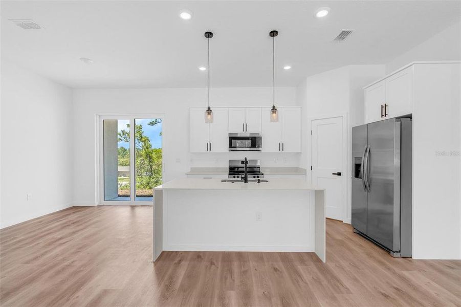 Furnished interior view inside a new home in , Citrus Springs (Image 6).