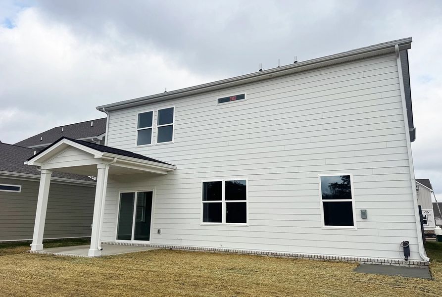 Exterior details and patio area of a home in Ascent at Arbor Ridge, La Vergne (Image 4).