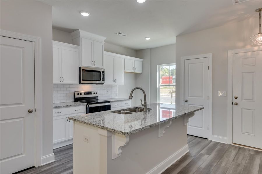 Modern Kitchen in New Ivey Townhome at 878 Rachel Branch Forrest Bluff, North Augusta