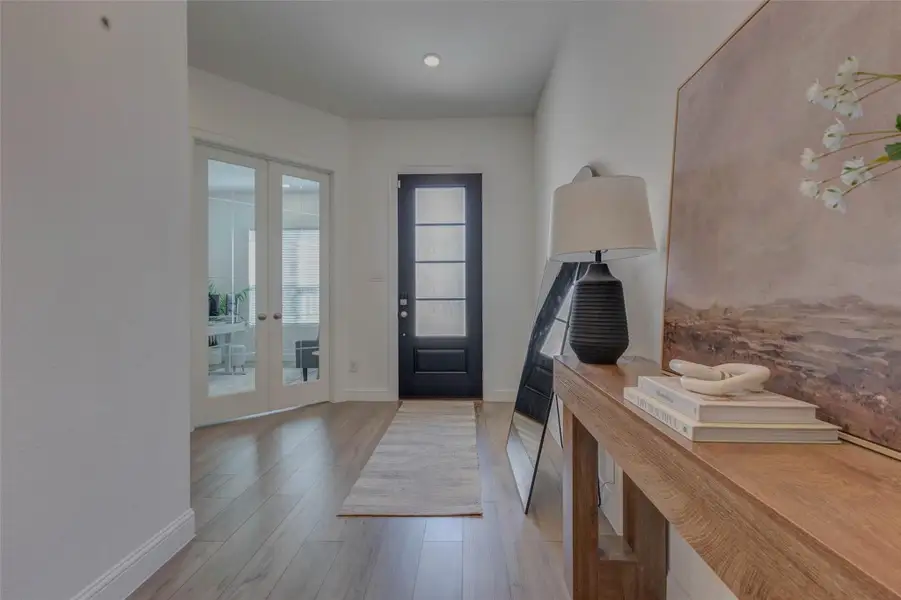 Furnished interior view inside a new home in Cross Creek West, Fulshear (Image 5).