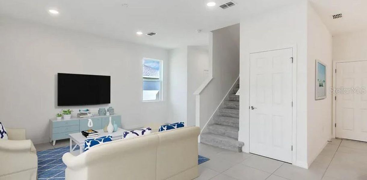 Furnished interior view inside a new home in Watermark, Cocoa (Image 2).