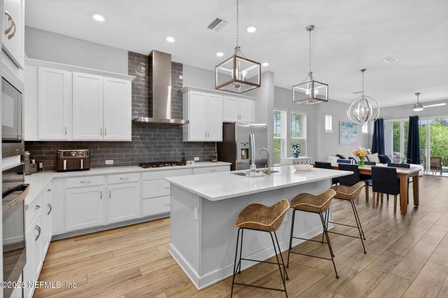 Furnished interior view inside a new home in , Ponte Vedra (Image 12).