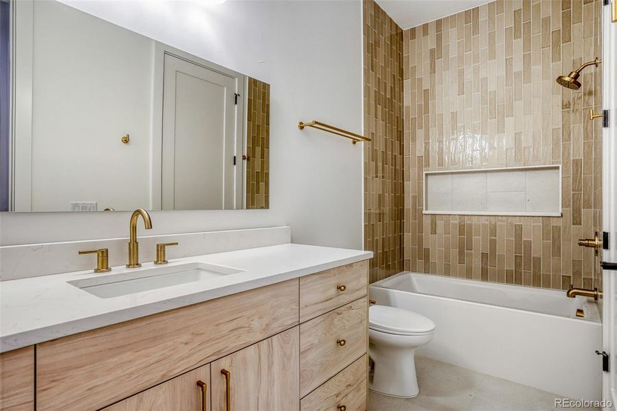 Furnished interior view inside a new home in , Denver (Image 9).