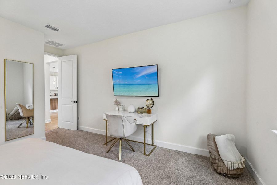 Furnished interior view inside a new home in Seasons at Morada, St. Augustine (Image 28).