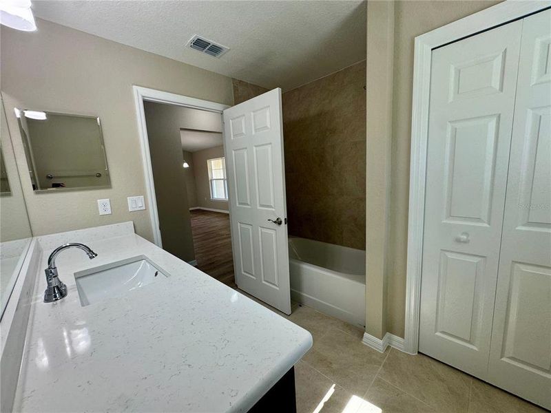 Furnished interior view inside a new home in , Dunnellon (Image 7).