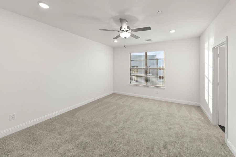 The Larson A Primary Suite Bedroom