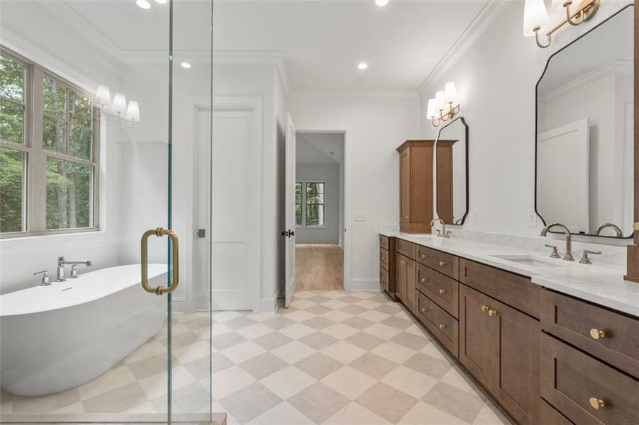 Furnished interior view inside a new home in , Woodstock (Image 14).