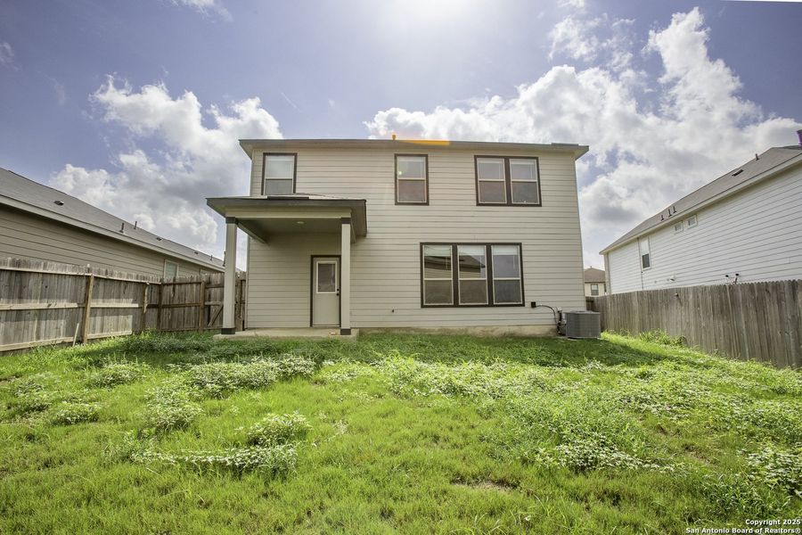 Front exterior of a new home in Knox Ridge, Converse, TX, highlighting curb appeal (Image 2).