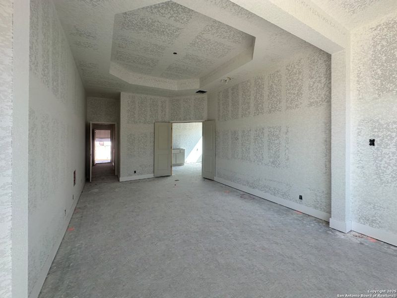 In-progress construction of a new home in Sunday Creek at Kinder Ranch, San Antonio, TX (Image 20). In-progress construction of a new home in Sunday Creek at Kinder Ranch, San Antonio, TX (Image 20).