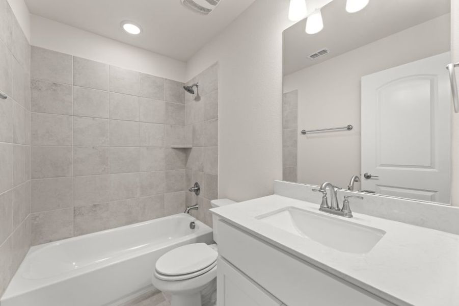 Furnished interior view inside a new home in Creekside, Royse City (Image 19).