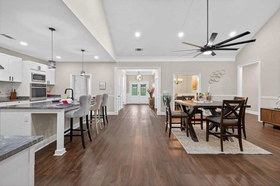 Furnished interior view inside a new home in , Oxford (Image 54). Furnished interior view inside a new home in , Oxford (Image 54).