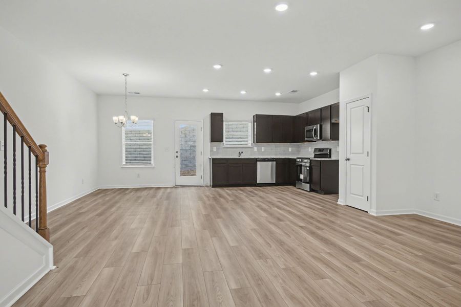 Spacious, unfurnished interior of a new home in Ironhorse, Dickson (Image 15). Spacious, unfurnished interior of a new home in Ironhorse, Dickson (Image 15).