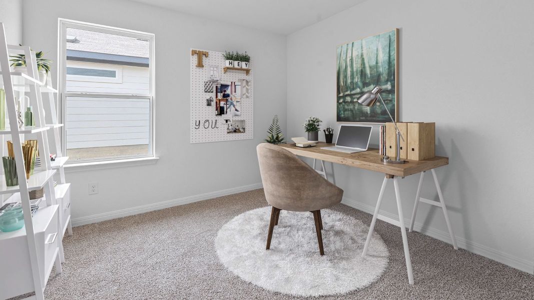Furnished interior view inside a new home in Carillon, Manor (Image 17). Furnished interior view inside a new home in Carillon, Manor (Image 17).