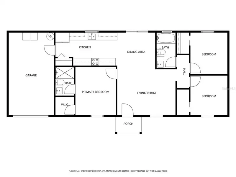 2D floor plan layout of this home in , Summerfield, FL (Image 3).