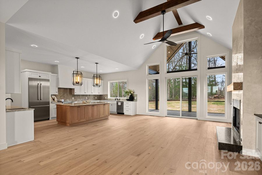 Furnished interior view inside a new home in , Fletcher (Image 13).