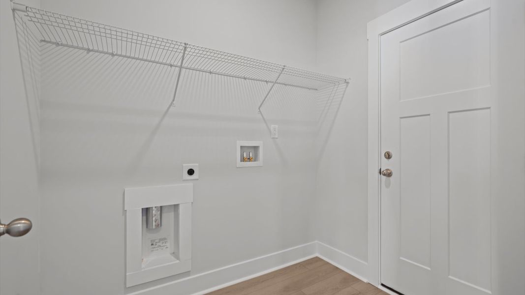 Furnished interior view inside a new home in Creeks at Midway, Anderson (Image 17).