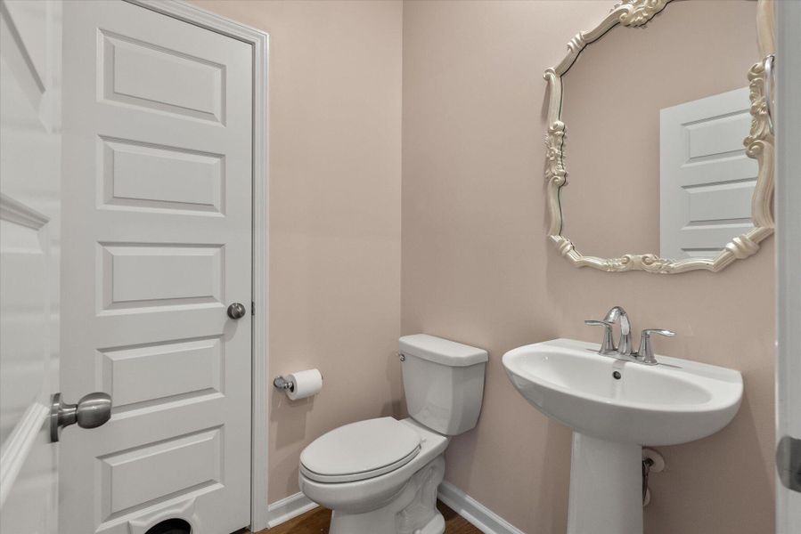 Furnished interior view inside a new home in Sweetgrass at Summers Corner, Summerville (Image 9).