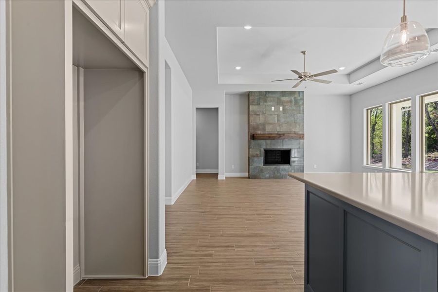 Furnished interior view inside a new home in Spring Valley Ranch, Paradise (Image 15).