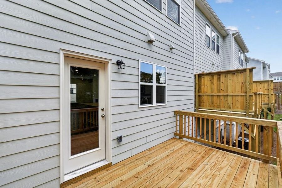 Exterior details and patio area of a home in Somerset at Veterans Memorial, Mableton (Image 3).