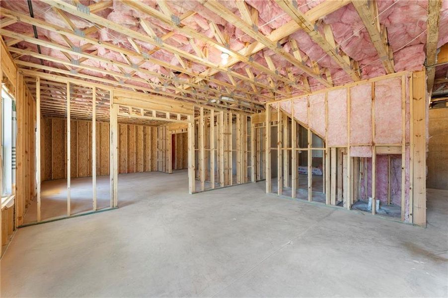 In-progress construction of a new home in , Jefferson, GA (Image 38).