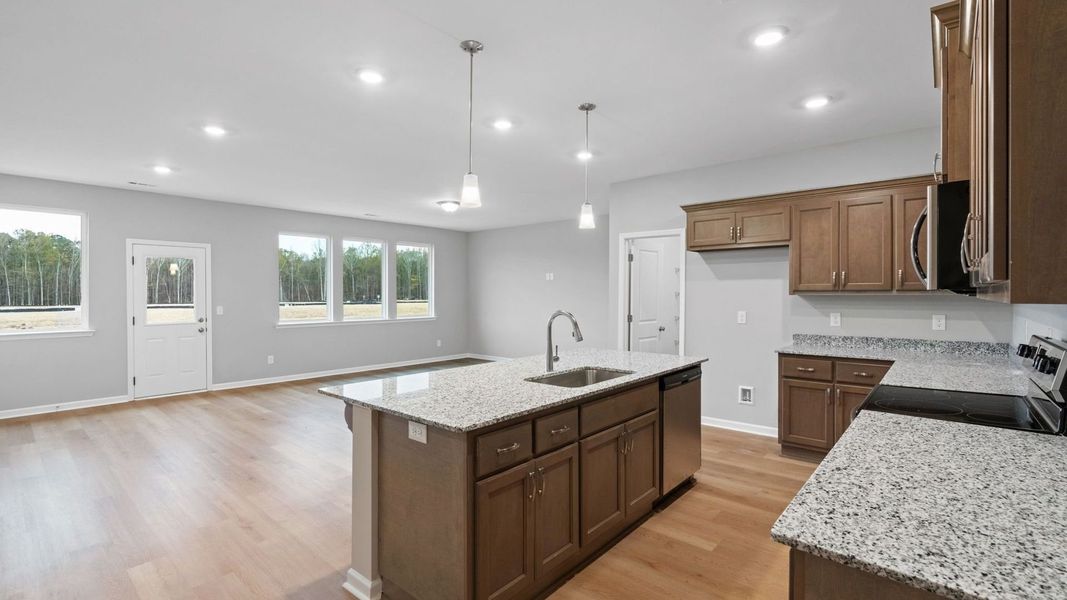 Representative furnished interior of a home built from the The Luna by Davidson Homes LLC in Ivy Glen, Perry (Image 6).