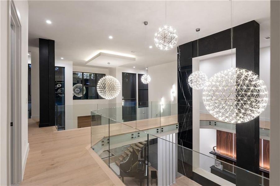 Furnished interior view inside a new home in , Atlanta (Image 52).