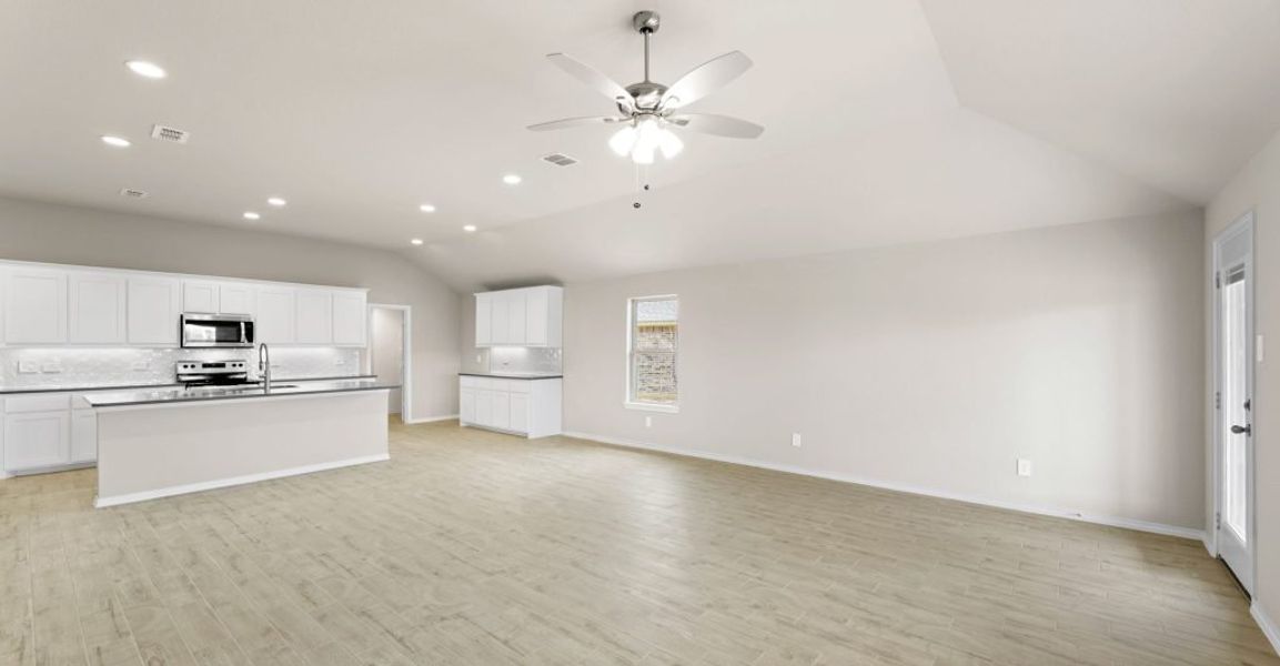 Representative exterior photo of a completed home built from the Lincoln by Impression Homes in Keeneland, Aubrey, TX (Image 11). Representative exterior photo of a completed home built from the Lincoln by Impression Homes in Keeneland, Aubrey, TX (Image 11).