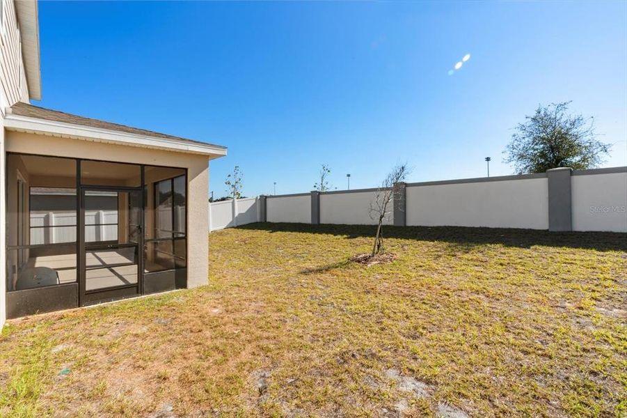 Exterior details and patio area of a home in Seasons at Lakeside Forest, Tavares (Image 26).
