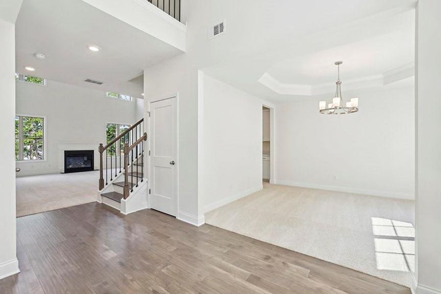 Spacious, unfurnished interior of a new home in , Sugar Hill (Image 17).