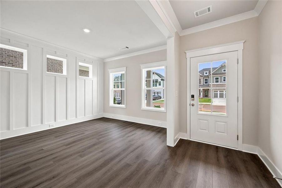 Spacious, unfurnished interior of a new home in Pinecrest Ridge, Dacula (Image 31).