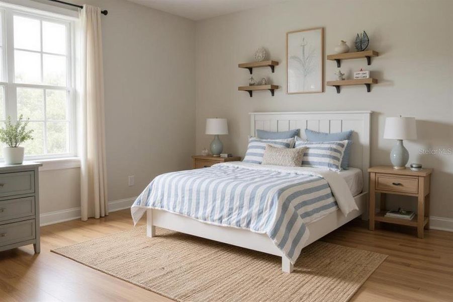 Furnished interior view inside a new home in , Sarasota (Image 14).