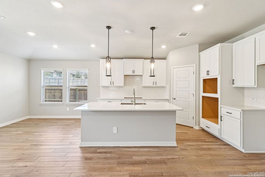 Furnished interior view inside a new home in Arcadia Ridge - Classic Series, San Antonio (Image 7).