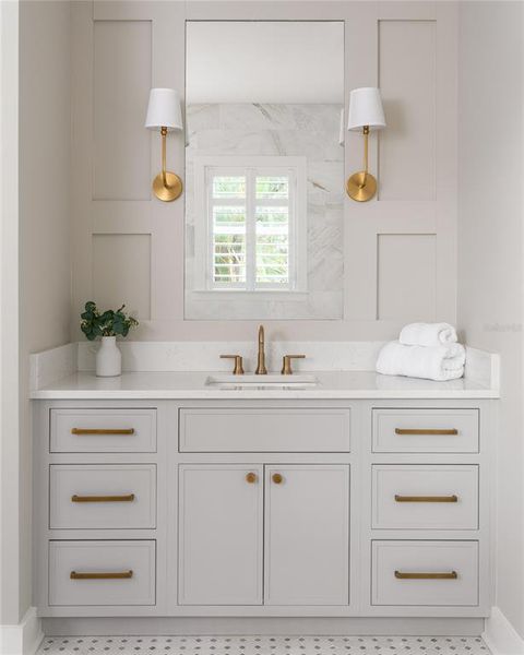 Furnished interior view inside a new home in , St. Petersburg (Image 17).