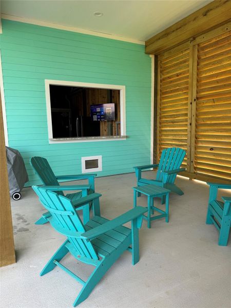 Furnished interior view inside a new home in , Galveston (Image 9).