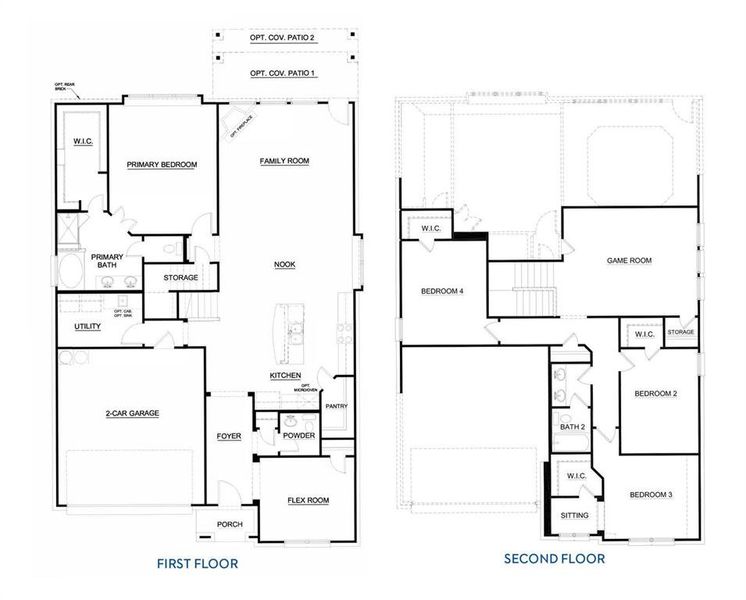floorplan concept 2870 01 chisholm hills cleburne texas landsea homes floorplan concept 2870 01 chisholm hills cleburne texas landsea homes