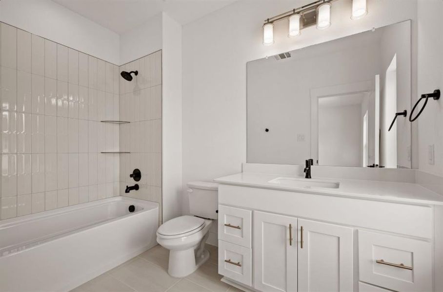 Furnished interior view inside a new home in Chelsea Commons, Allen (Image 5). Furnished interior view inside a new home in Chelsea Commons, Allen (Image 5).