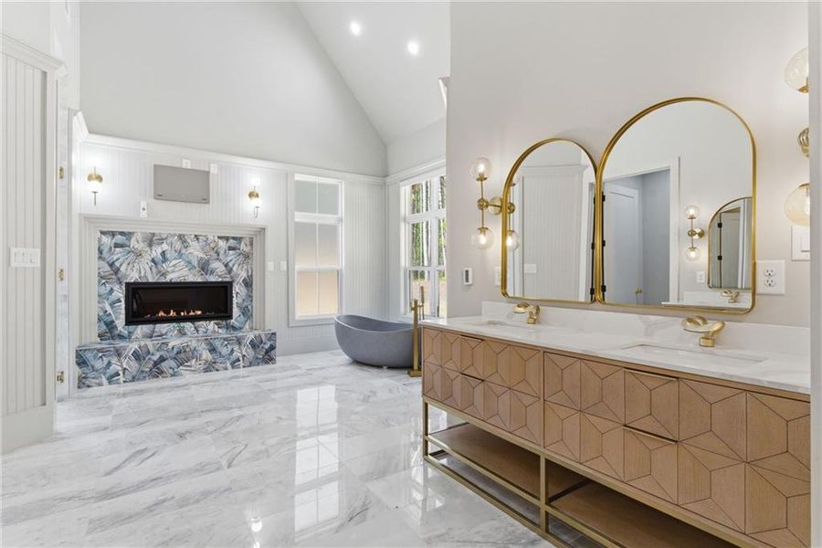 Furnished interior view inside a new home in , Tyrone (Image 59).