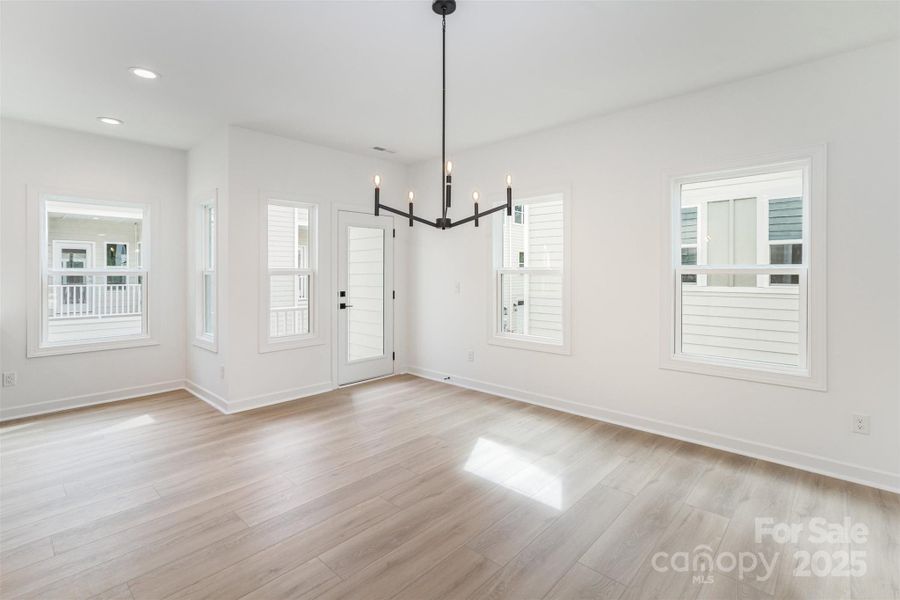Spacious, unfurnished interior of a new home in , Charlotte (Image 31).