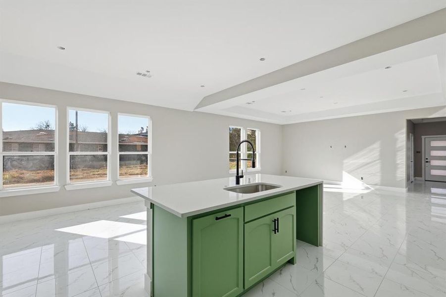 Furnished interior view inside a new home in , Terrell (Image 7).