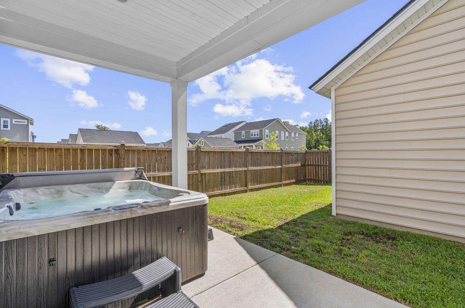 Exterior details and patio area of a home in , Summerville (Image 31).