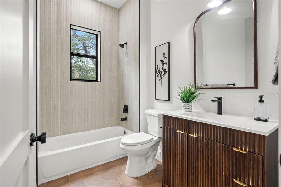 Furnished interior view inside a new home in , Tampa (Image 17).