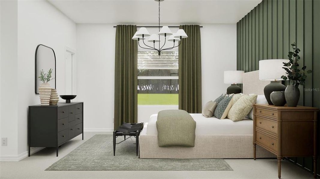 Furnished interior view inside a new home in Island Lakes at Coco Bay, Englewood (Image 14). Furnished interior view inside a new home in Island Lakes at Coco Bay, Englewood (Image 14).