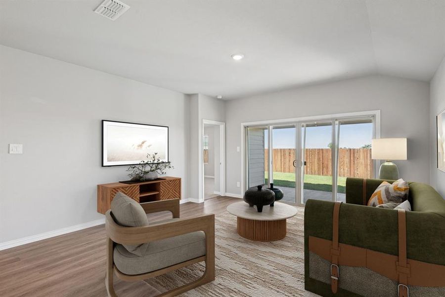 Photo is not of the actual home, but is an inspirational photo of builder’s model home and may depict options, furnishings, and/or decorator features that are not included.