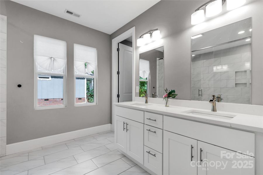 Furnished interior view inside a new home in , York (Image 11).