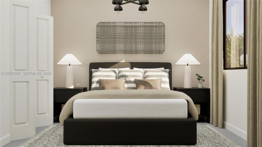 Furnished interior view inside a new home in Solterra, Sunrise (Image 13).