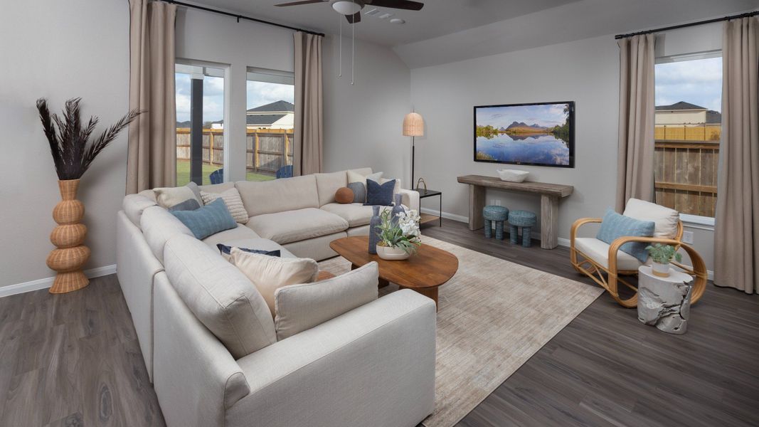 Images are a model representation and may depict options and upgrades not featured on the home available for purchase.